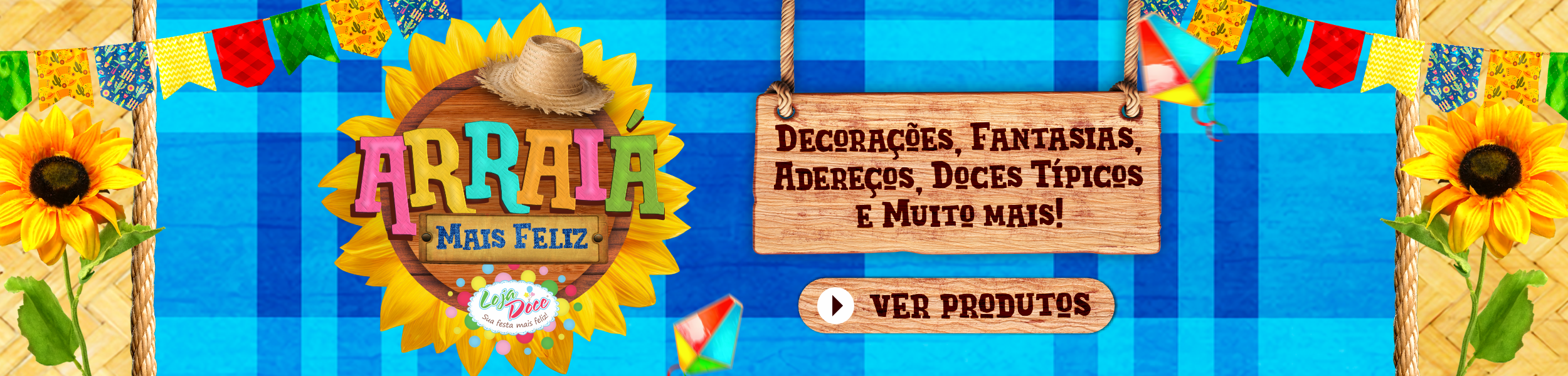 BANNER JUNINO